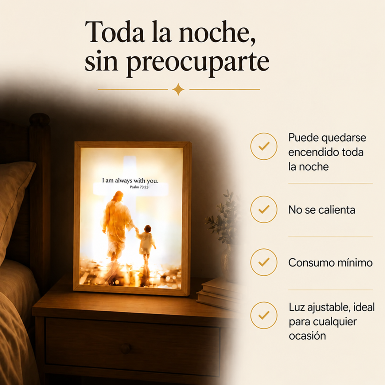 Cuadro Religioso LED